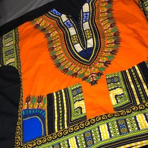 orange dashiki
